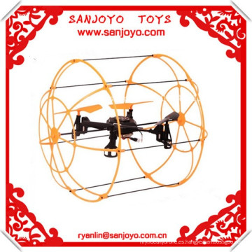 2014 Newly 312 Wall Climbing &amp; LED 2.4g 6 ejes ufo aviones rc quadcopter control remoto rc quadcopter intruso ufo